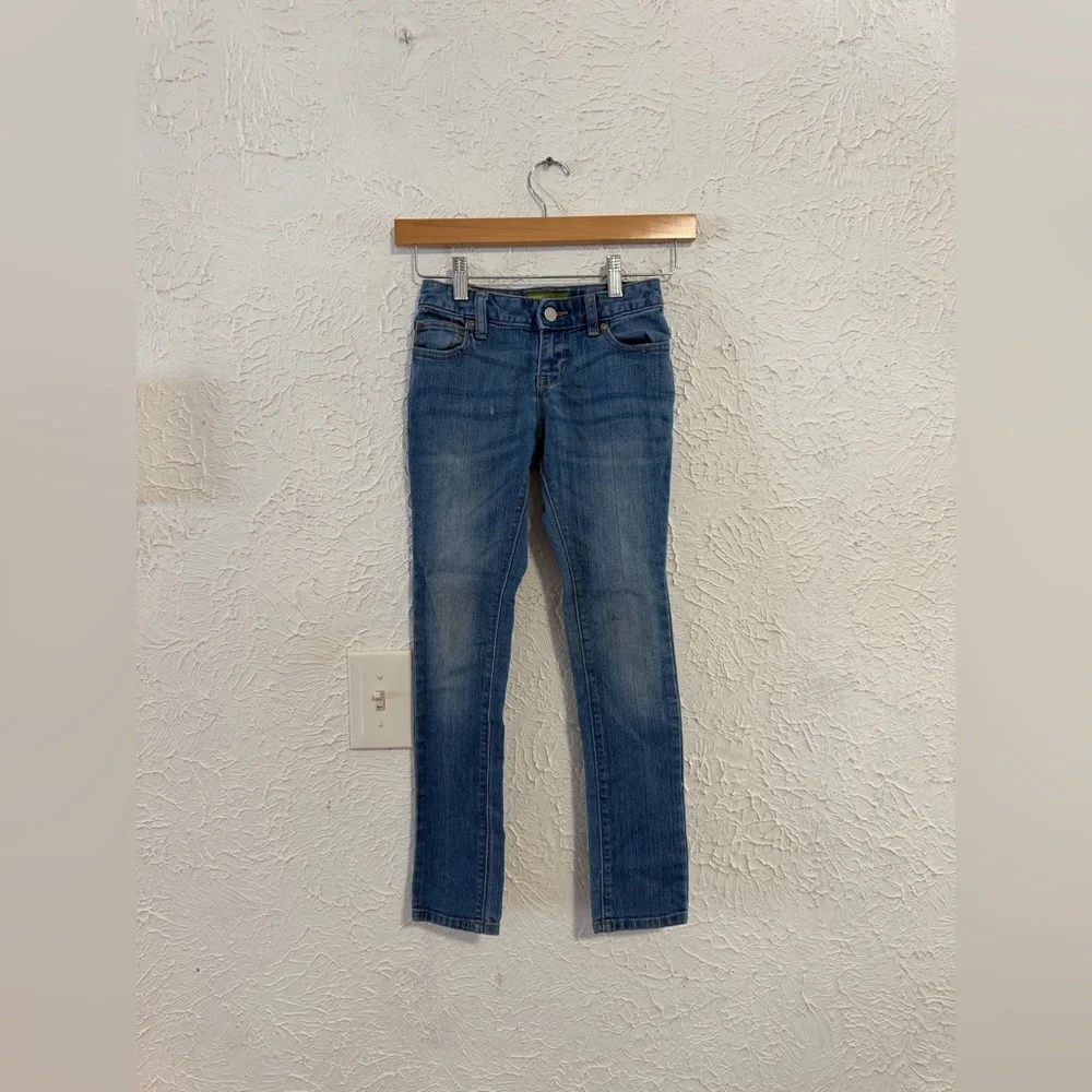 Old Navy Super Skinny Jeans Size 8 Slim Fit Light Wash Stretch Denim